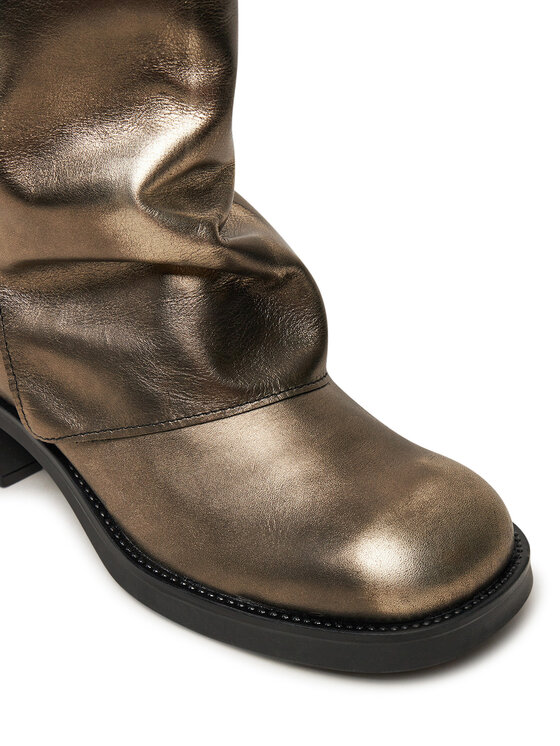 Steve Madden Čizme Steve Madden Bonfire SM11003415 Zlatna