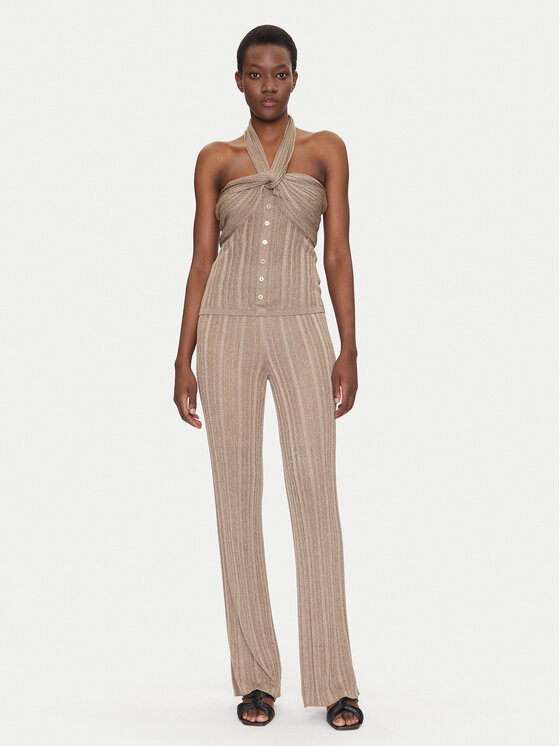 Marciano Guess Marciano Guess Τοπ 5GGR16 5811Z Μπεζ Slim Fit