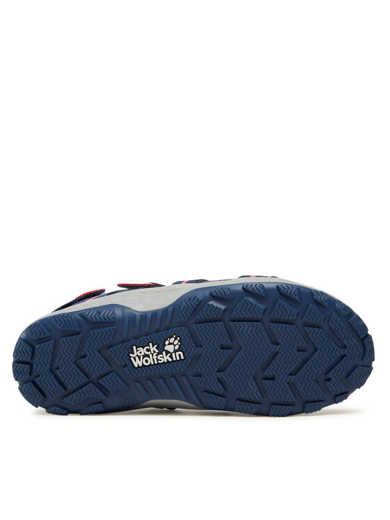 Jack Wolfskin Sandały Jack Wolfskin Sun Climber K 4050701 Granatowy