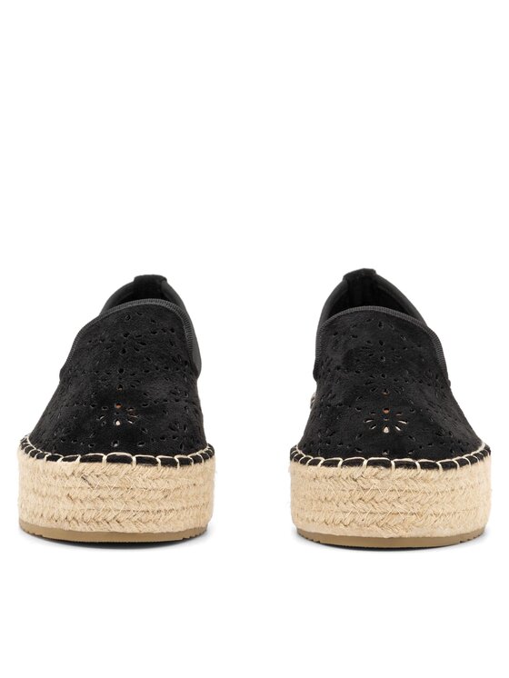 DeeZee Espadrile DeeZee WSS20459-01 Črna