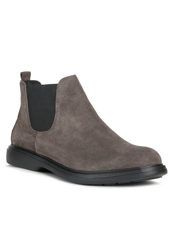 Geox Kotníková obuv s elastickým prvkem Geox U Ottavio U16DCC 00022 C6372 Khaki