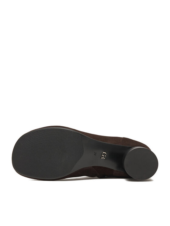 GINO ROSSI Polokozačky Gino Rossi EO-HALA-VI887-03-8S Hnědá