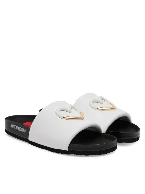 LOVE MOSCHINO Šlepetės LOVE MOSCHINO JA28283G1MIE0100 Balta
