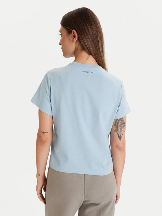 Cotopaxi Cotopaxi Футболка Llama F25474W1529 Блакитний Regular Fit