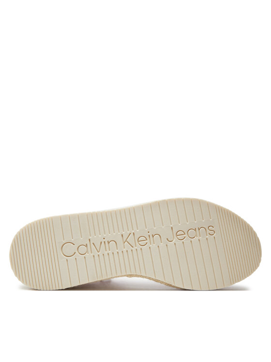 Calvin Klein Jeans Espadrilky Calvin Klein Jeans Sporty Wedge Rope Su Con YW0YW00977 Ružová