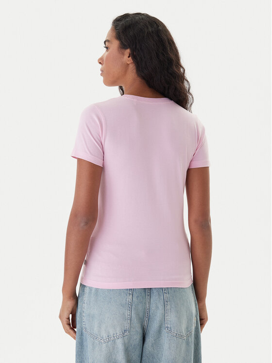 Guess Jeans Guess Jeans Camiseta W5RI52 J1314 Rosa Regular Fit