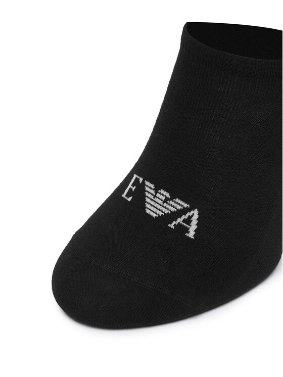 EA7 Emporio Armani Kotníkové ponožky EA7 Emporio Armani EM000548 AF26377 UC001 Černá