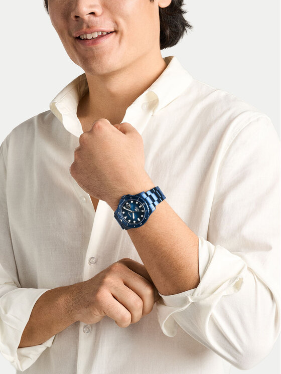 Fossil Годинник Fossil Blue FS6166 Cиній