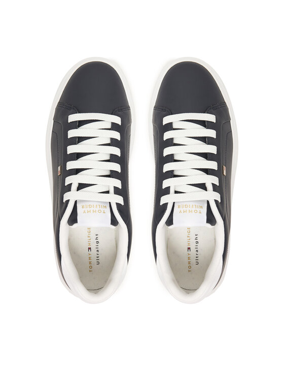 Tommy Hilfiger Snīkeri Tommy Hilfiger Icon Court Light Weight FW0FW08948 Tumši zils