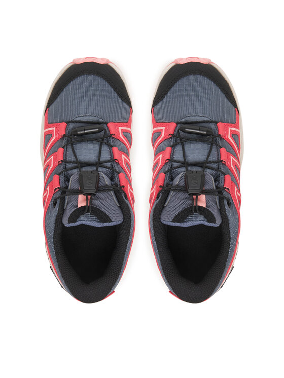 Salomon Trekingová obuv Salomon Speedcross Waterproof L47856600 Sivá
