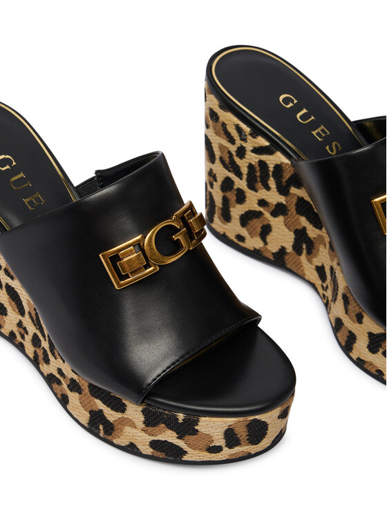 Guess Παντόφλες Guess FLJE3V ELE04 Μαύρο