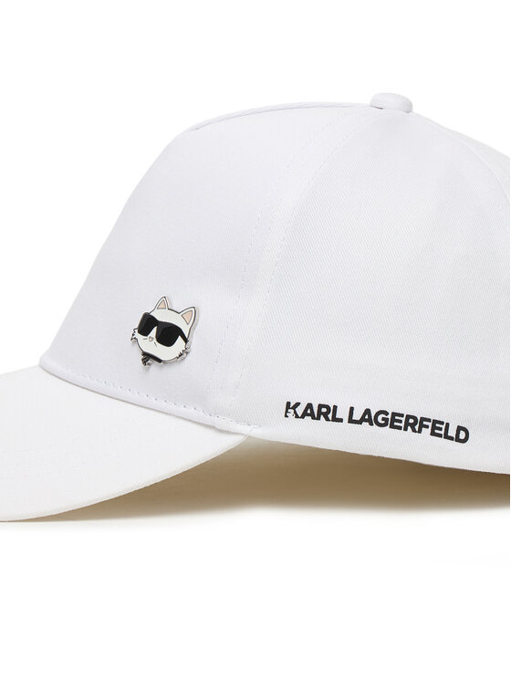 KARL LAGERFELD Καπέλο Jockey KARL LAGERFELD Z31196 Λευκό