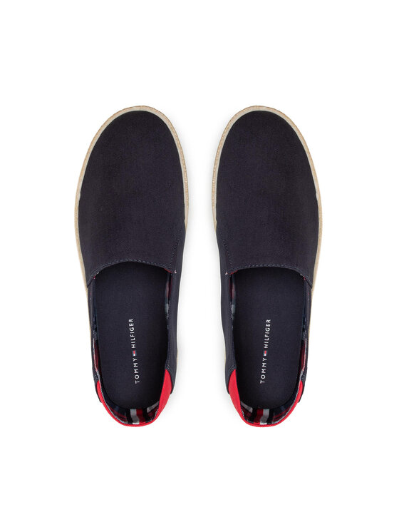 Tommy Hilfiger Εσπαντρίγιες Tommy Hilfiger Easy Summer Slip On FM0FM00569 Σκούρο μπλε