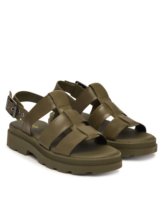 Clarks Босоніжки Clarks Orinoco3 Strap 26186489 Зелений
