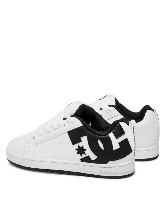 DC Shoes Сникърси DC Shoes Court Graffik 300529 Бял