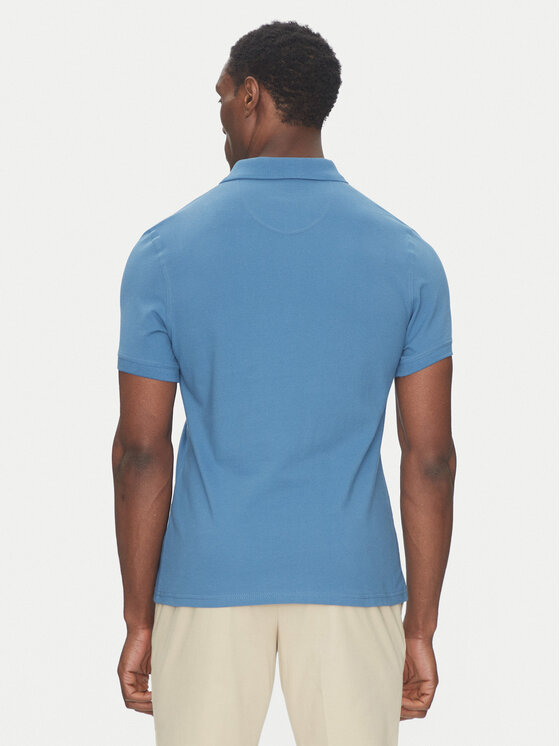 Barbour Barbour Polo marškinėliai Original Sports MML0358BU67 Mėlyna Tailored Fit