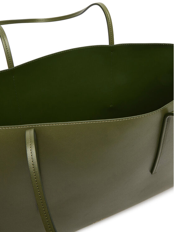 Calvin Klein Geantă Calvin Klein Foil Logo Tote W/Pouch LV04F3274G Verde