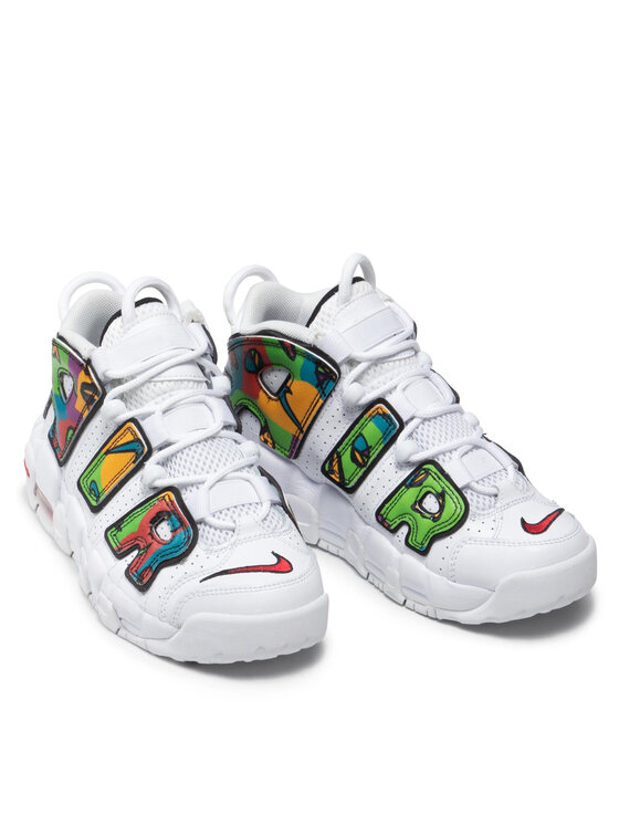 Nike Tenisice Nike Air More Uptempo (GS) DM8155 100 Bijela