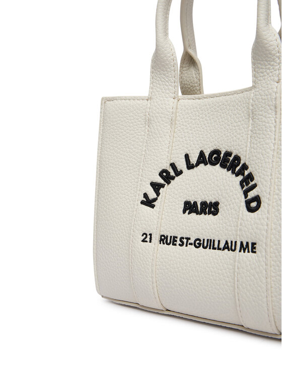KARL LAGERFELD Torebka KARL LAGERFELD B1W30042 Biały