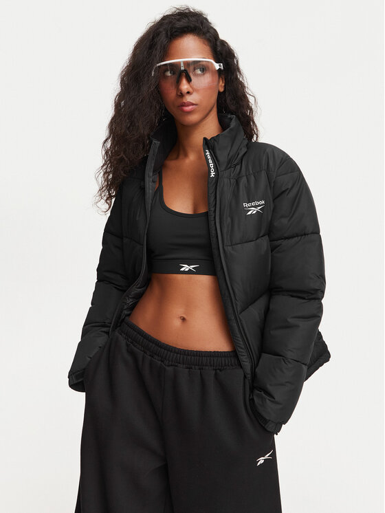 Reebok Reebok Zimska jakna RCC00113 Črna Regular Fit