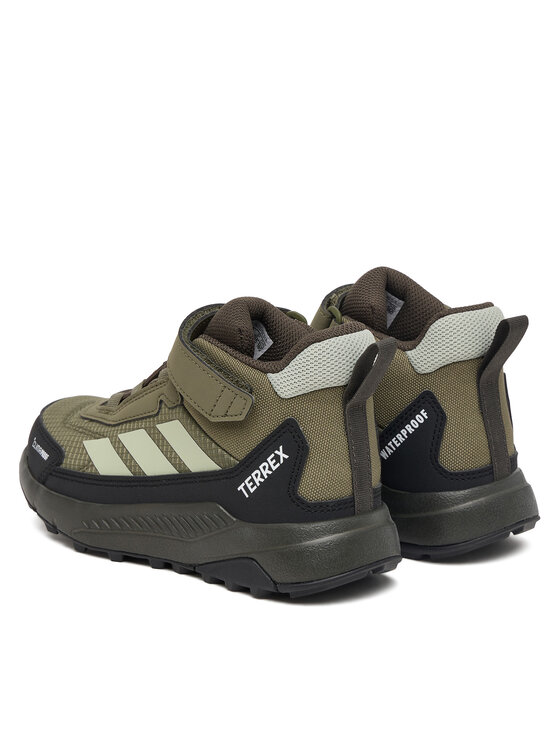 adidas Trekking adidas Terrex Anylander Mid Climaproof Children Hiking Shoes KJ2671 Zelena