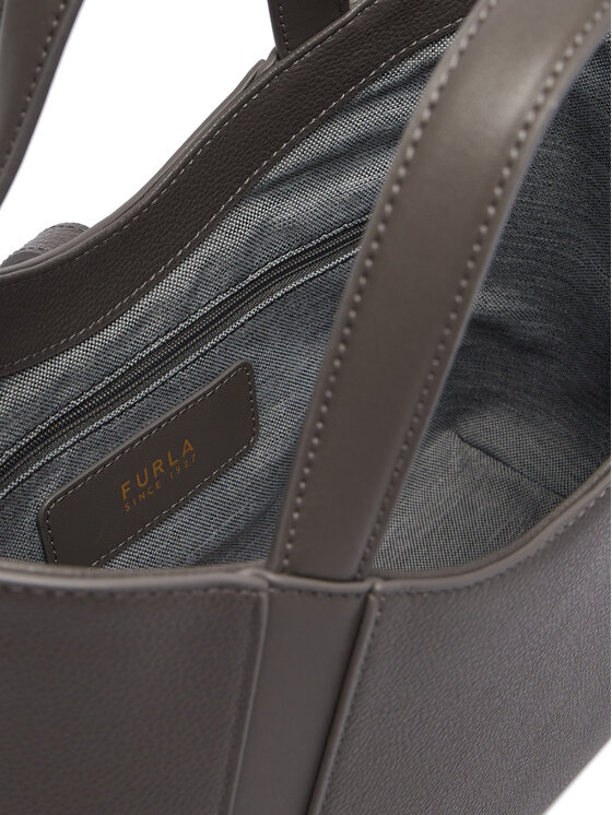 Furla Soma Furla Goccia Shopper Bag S WB01789 BX3353 KH 4283S Pelēks