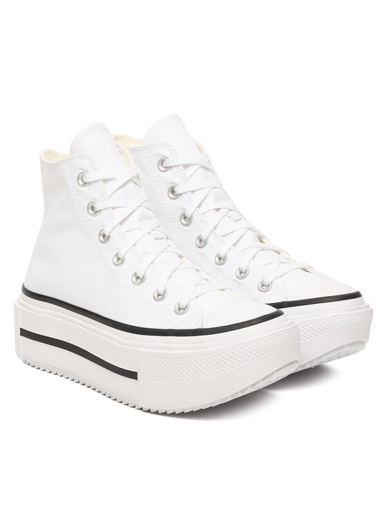 Converse Кеди Converse Chuck Taylor All Star Lift Double Stack A12976C Білий