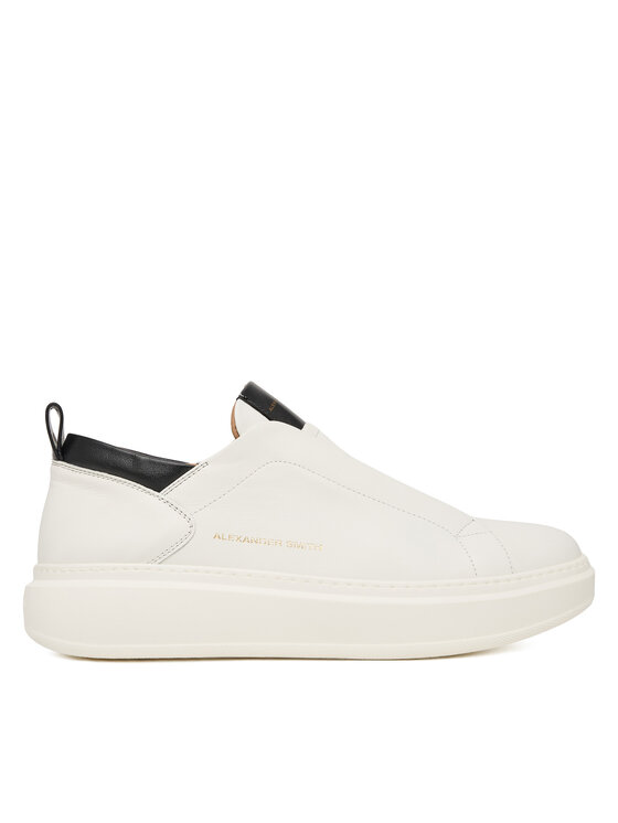 Alexander Smith Снікерcи Alexander Smith Wembley Man Slip-On ASBDWLM 2384 Білий