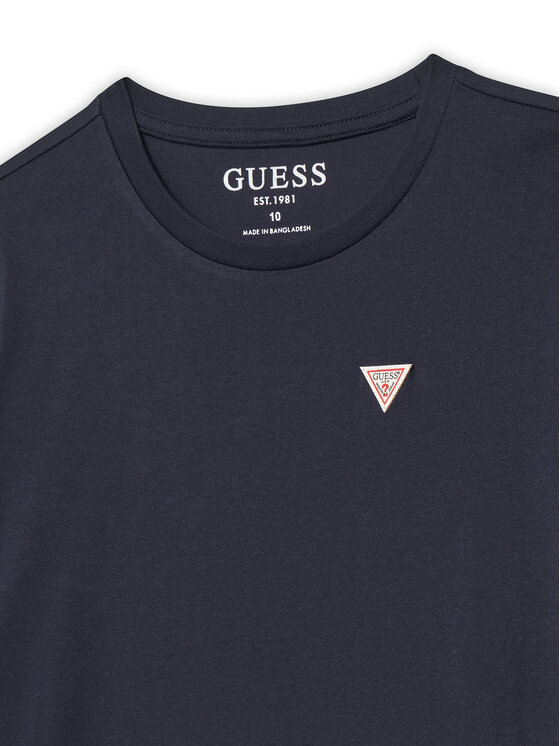 Guess Guess Футболка L5YI38 K5M20 Cиній Regular Fit