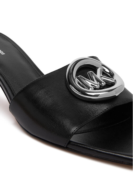 MICHAEL Michael Kors Шльопанці MICHAEL Michael Kors Milan Mule Sandal 40R6MLMS1L Чорний