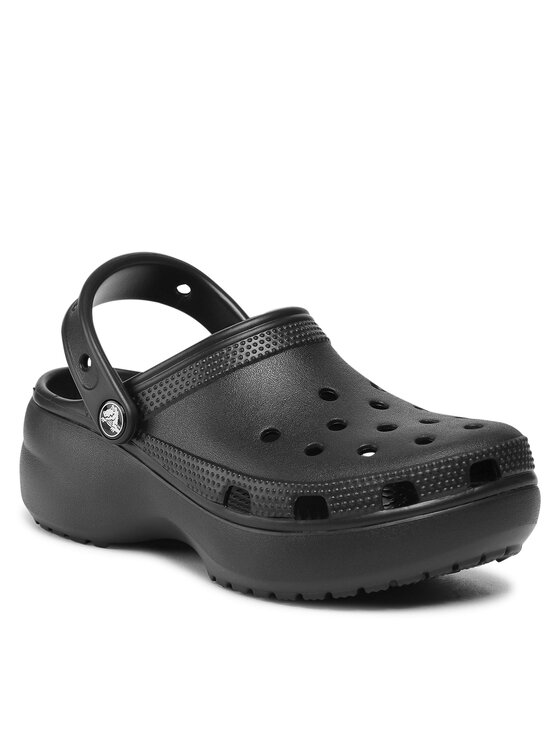 Crocs Шльопанці Crocs Classic Platform Clog 206750 Чорний