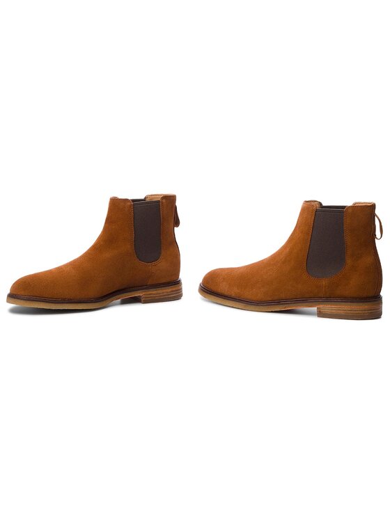 Clarks Челсі Clarks Clarkdale Gobi 261362527 Коричневий
