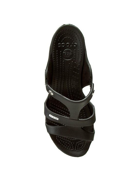 Crocs Natikači Crocs Cyprus V Heel W 201301 Črna
