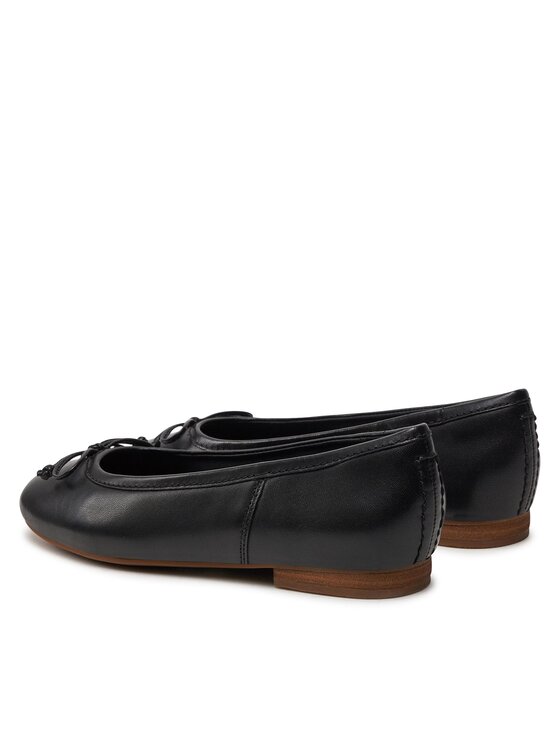 Clarks Балетки Clarks Fawna Lily 26176629 Чорний