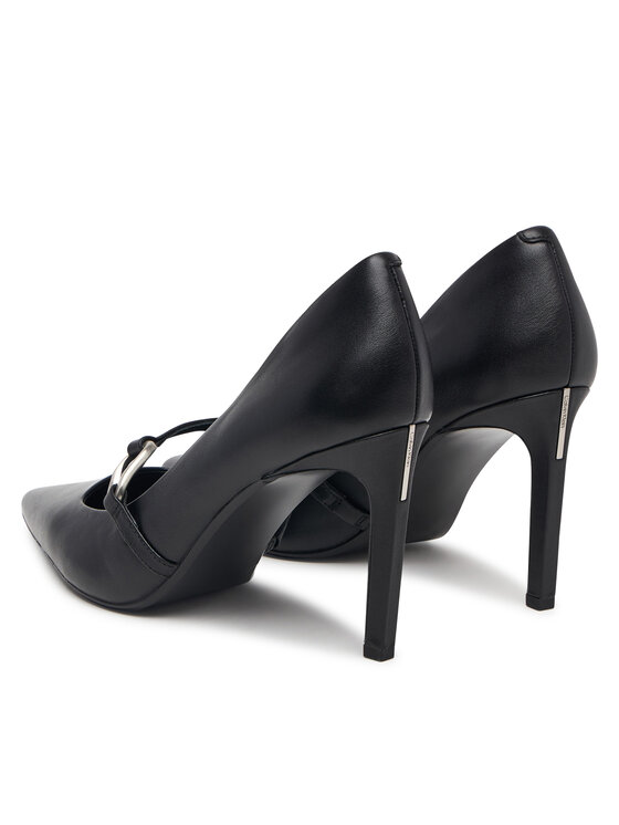 Calvin Klein Γόβες Calvin Klein Ess Stiletto 90 Hdw Lth HW0HW03303 Μαύρο