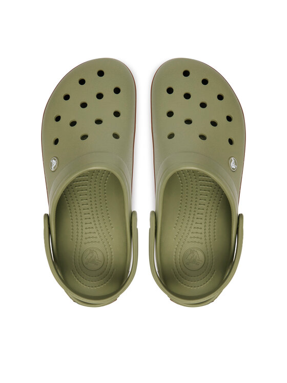 Crocs Παντόφλες Crocs Crocband Gum Clog 212756 Πράσινο