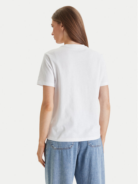 Calvin Klein Jeans Calvin Klein Jeans Camiseta Graphic LV044E215G Blanco Regular Fit