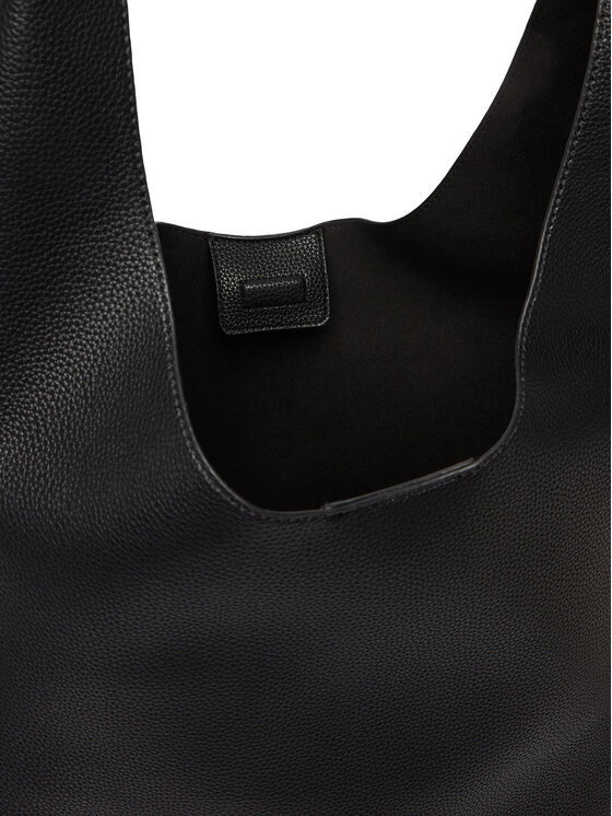 Calvin Klein Rankinė Calvin Klein Slouchy Pebble Medium Bag LV04F3596G Juoda