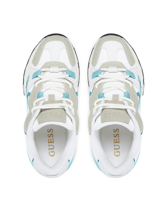 Guess Снікерcи Guess FLJCAR ELE12 Голубий