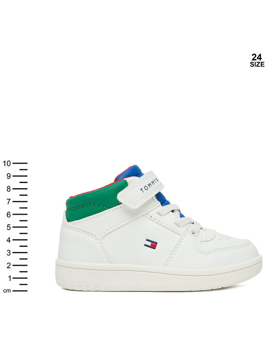 Tommy Hilfiger Sneakersy Tommy Hilfiger T1X9-34347-1355 M Biela