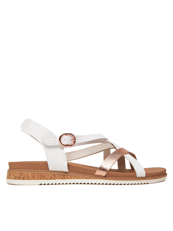 Szandál Skechers Desert Kiss Low-Peak Rank 114709/WHT Fehér