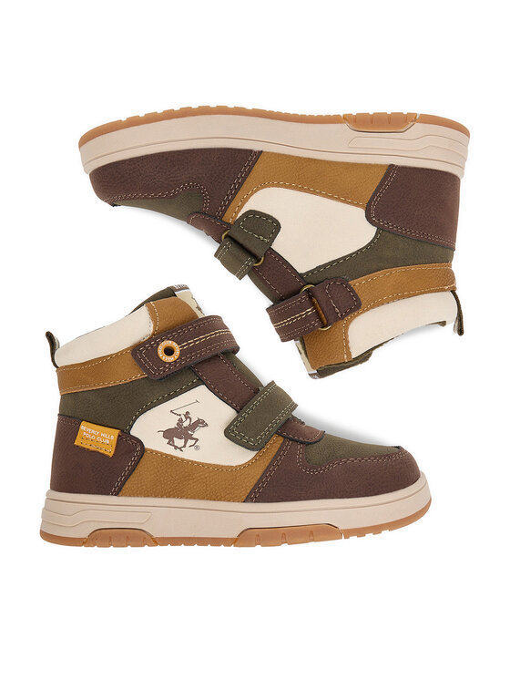 Beverly Hills Polo Club Šnurovacia obuv Beverly Hills Polo Club EO-BHPC-81992-001 Hnedá