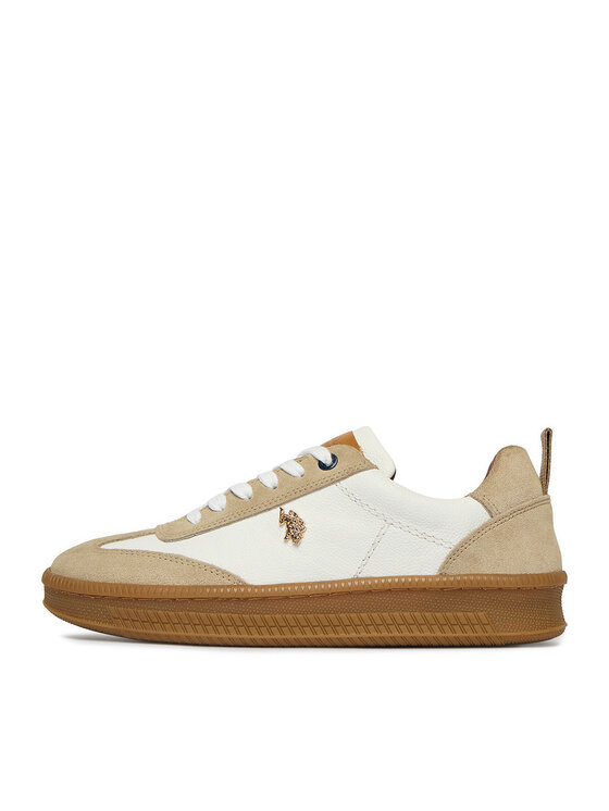 U.S. Polo Assn. Снікерcи U.S. Polo Assn. EO-YANA001W/6SL1 Білий