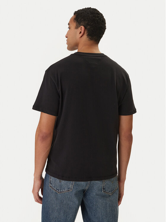 Tommy Jeans Tommy Jeans Camiseta Bear DM0DM22543 Negro Relaxed Fit