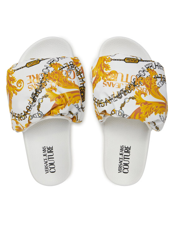 Versace Jeans Couture Nazouváky Versace Jeans Couture 75VA3SQ9 Bílá