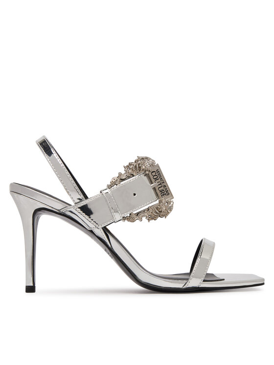 Versace Jeans Couture Босоніжки Versace Jeans Couture 80VA3S71 ZS406 900 Срібний