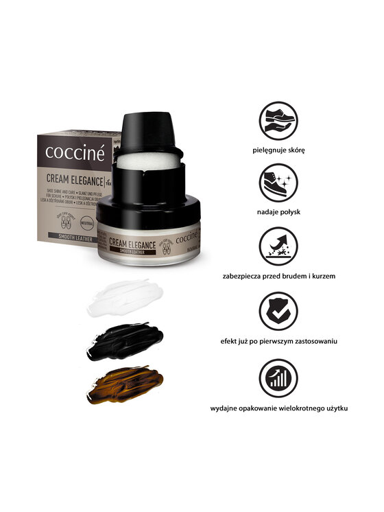 Coccine Крем для взуття Coccine Cream Elegance 55/26/50/01/A/A7