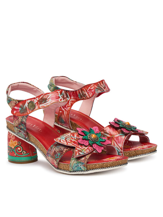 Laura Vita Босоніжки Laura Vita Framboiseo 33 Червоний