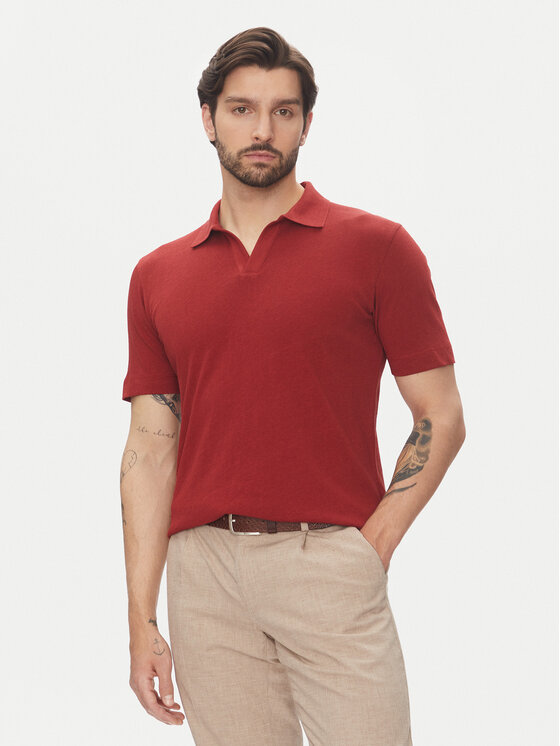 Marc O'Polo Marc O'Polo Поло 523 2091 53026 Червоний Regular Fit