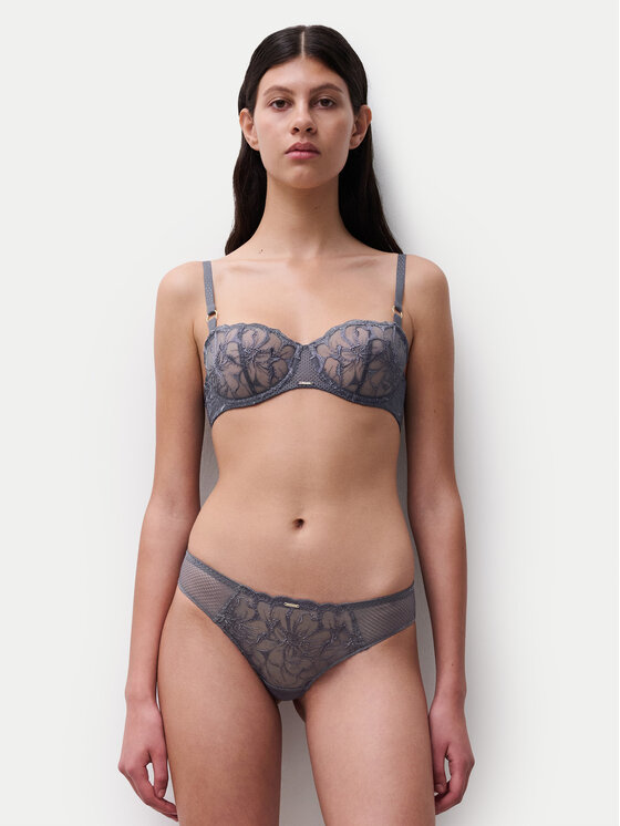 Chantelle Chantelle Sujetador balconette Fleurs C12M50 Gris